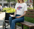 In My ATOMIC Era | White T-shirt - Large Print