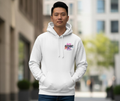 In My ATOMIC Era | White Hoodie - Small Print