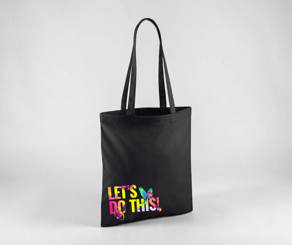 Let's Do This | Black Tote