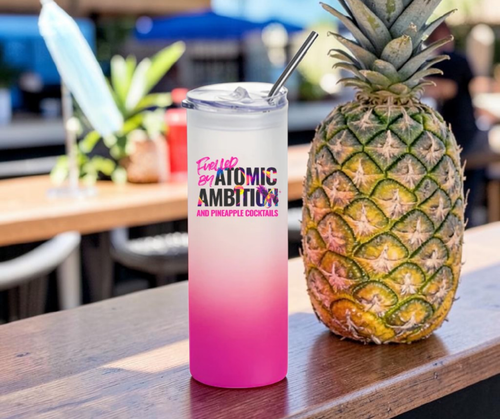 Fuelled by ATOMIC Ambition & Pineapple Cocktails | Tumblers
