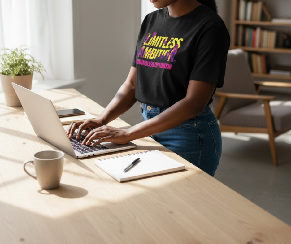Limitless Ambition | Black T-shirt
