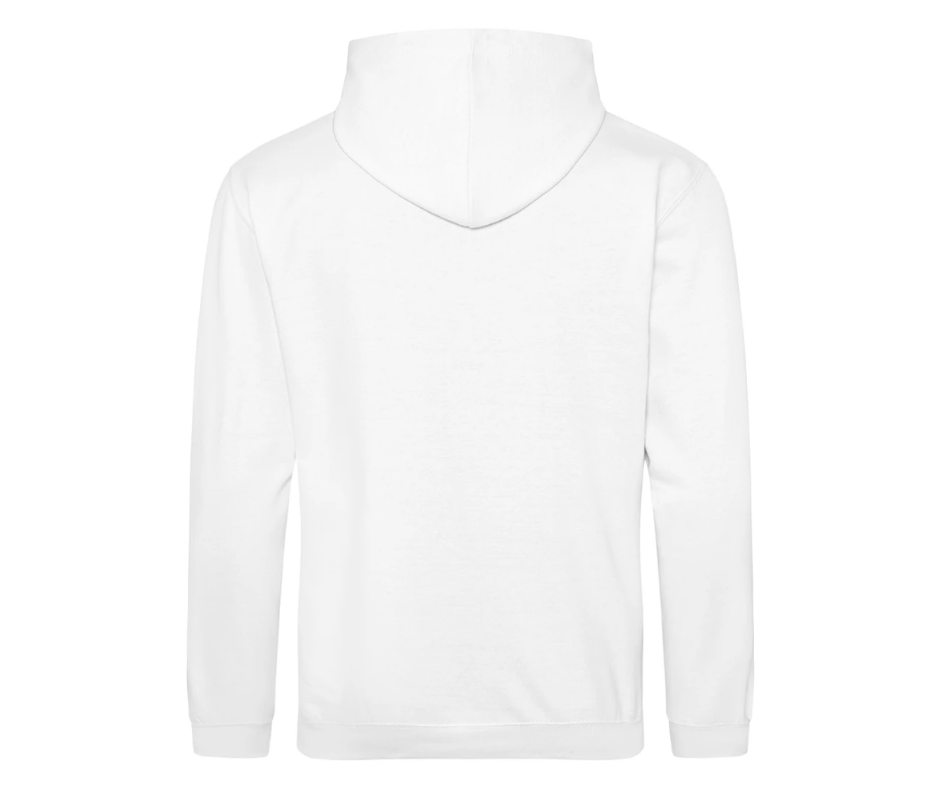 Let's Do This | White Hoodie - Large Print
