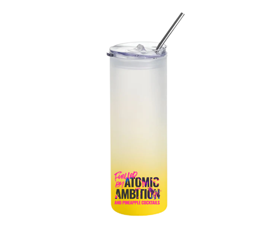Fuelled by ATOMIC Ambition & Pineapple Cocktails | Tumblers