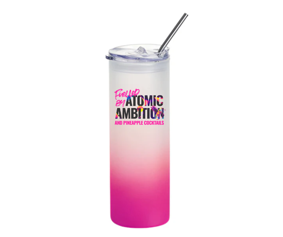 Fuelled by ATOMIC Ambition & Pineapple Cocktails | Tumblers