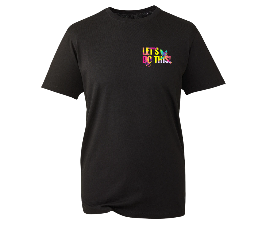 Let's Do This | Black T-shirt - Small Print