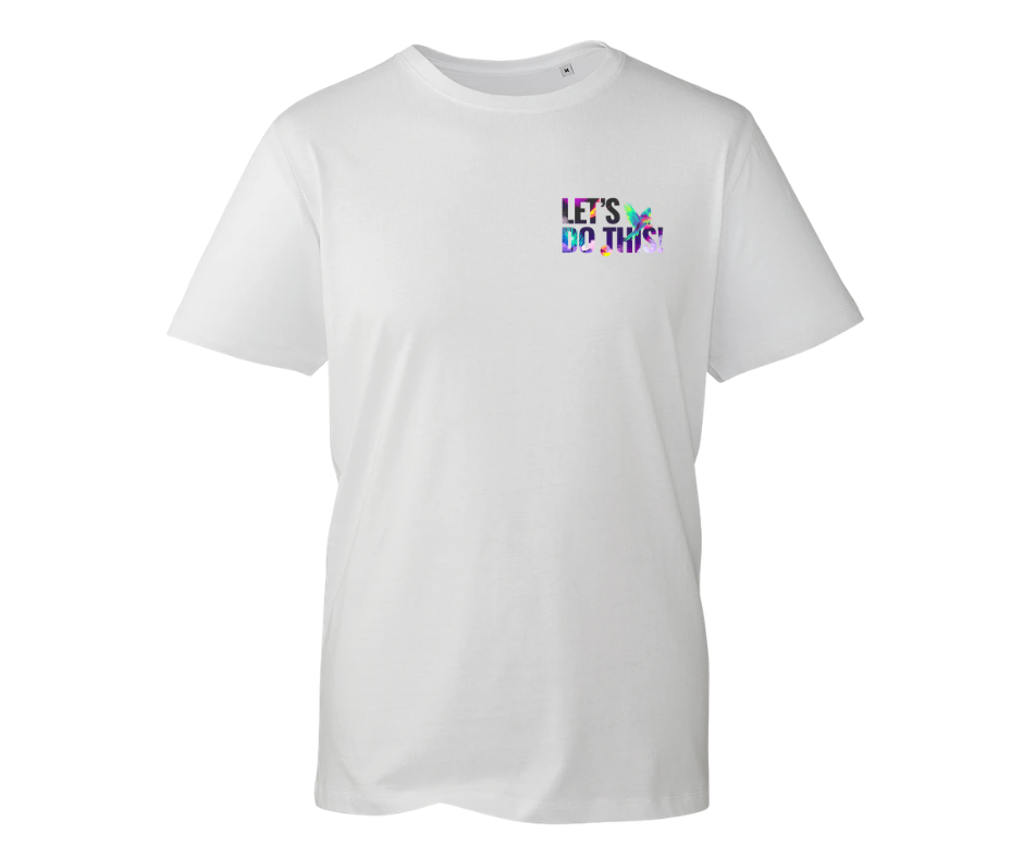 Let's Do This | White T-shirt - Small Print