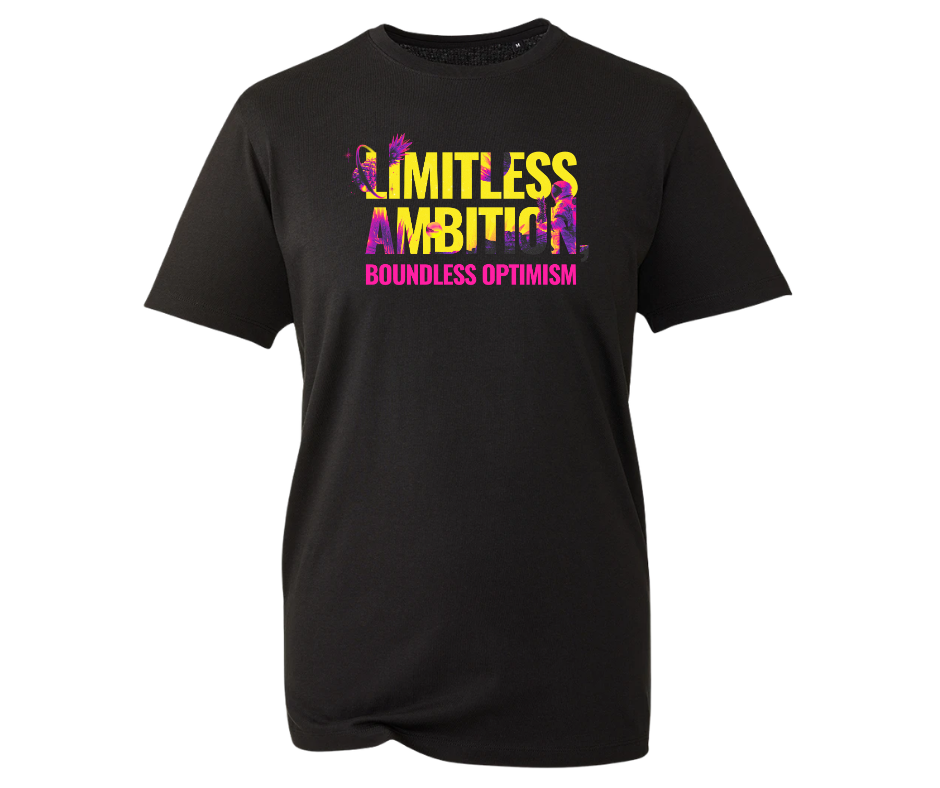 Limitless Ambition | Black T-shirt